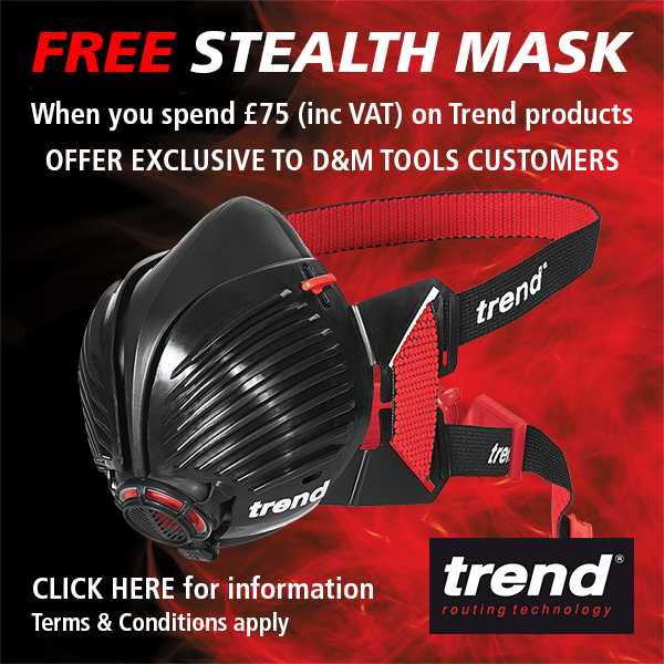 FREE Stealth Mask when you spend 75 (inc VAT) on Trend products - Clikc for more details